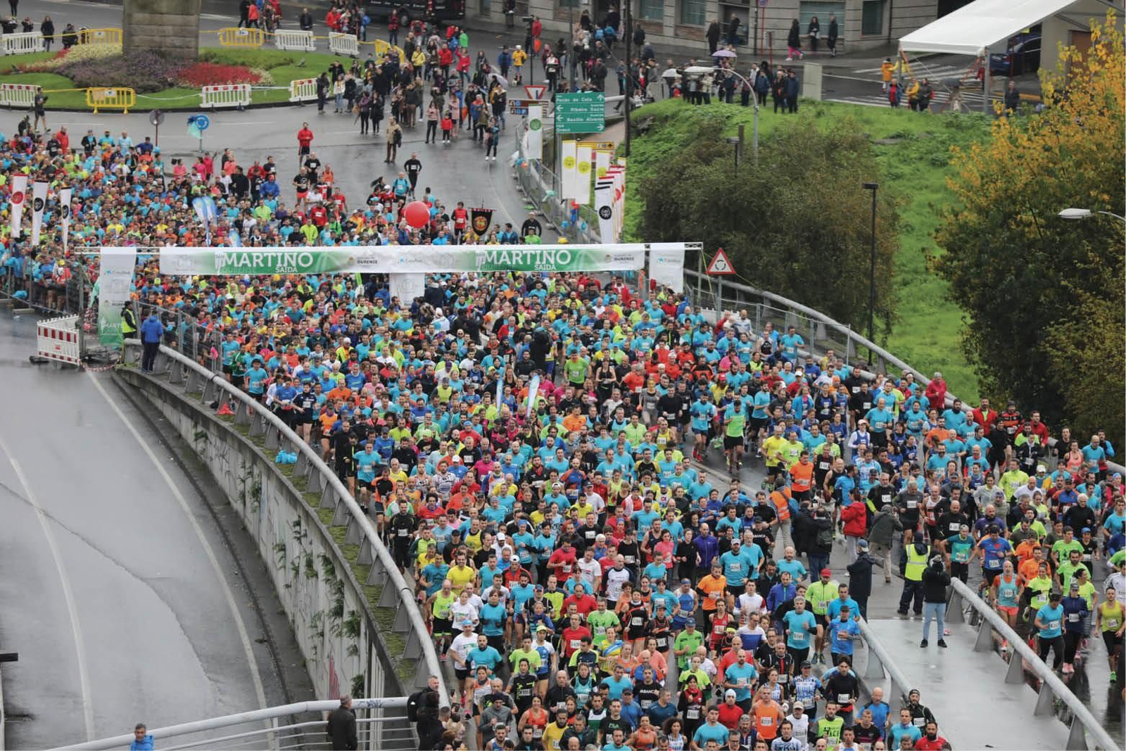 La salida no será hoy tan populosa como en 2019, la última edición (JOSÉ PAZ).