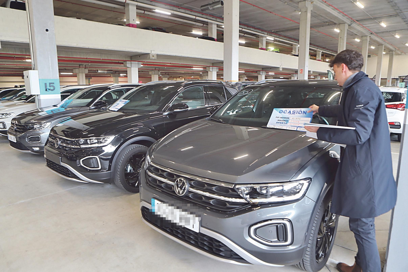 Muestra de coches de ocasión el pasado noviembre.