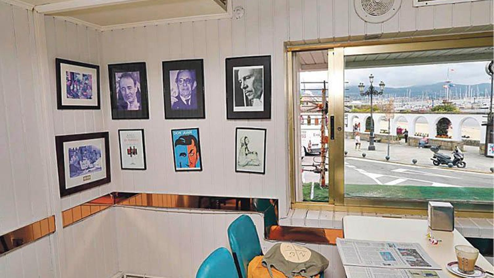 Rincón de los personajes ilustres que la han visitado.