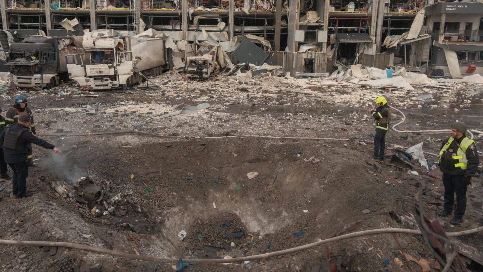 Destrucción en Ucrania