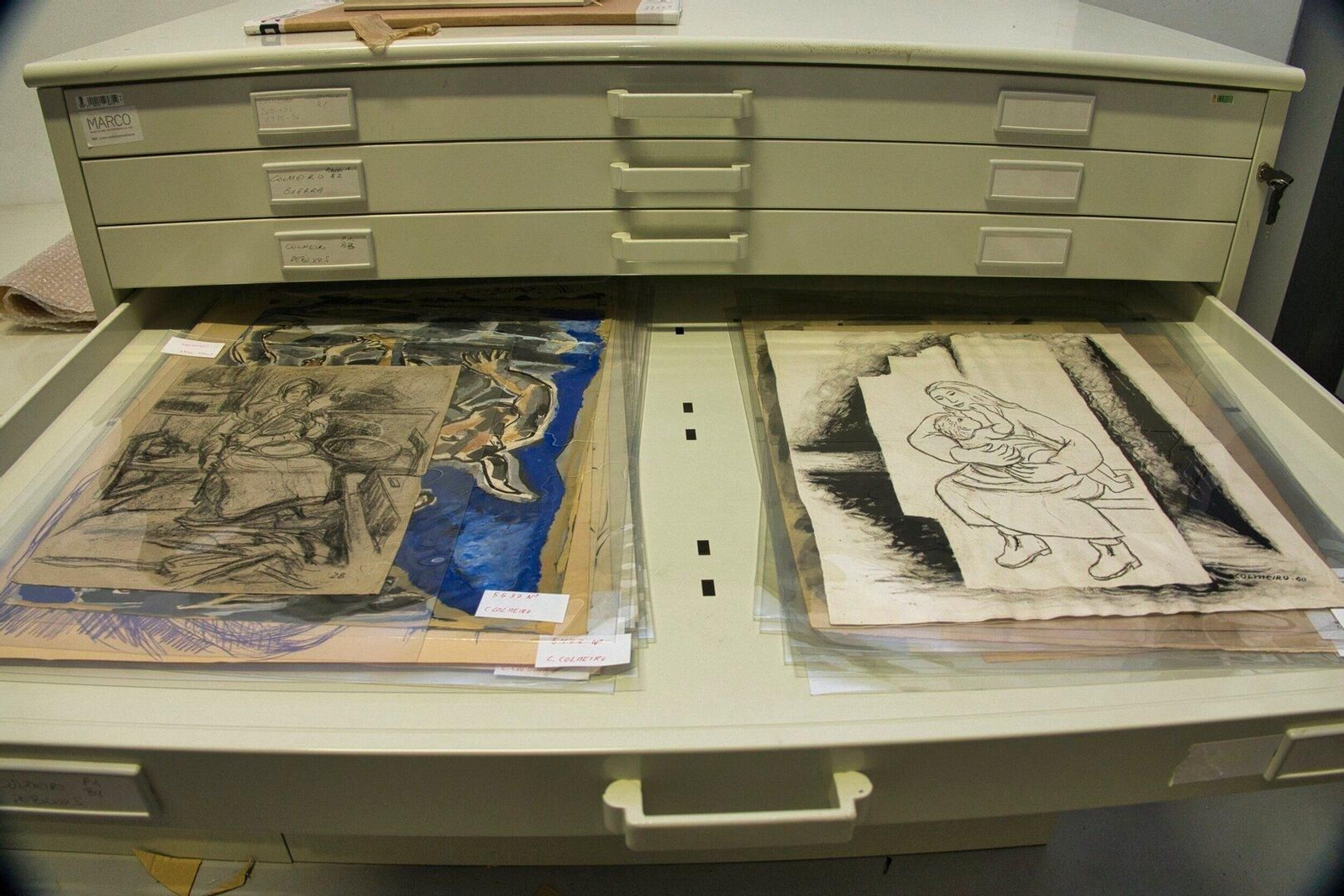 Colección de fondos pictóricos del Marco.