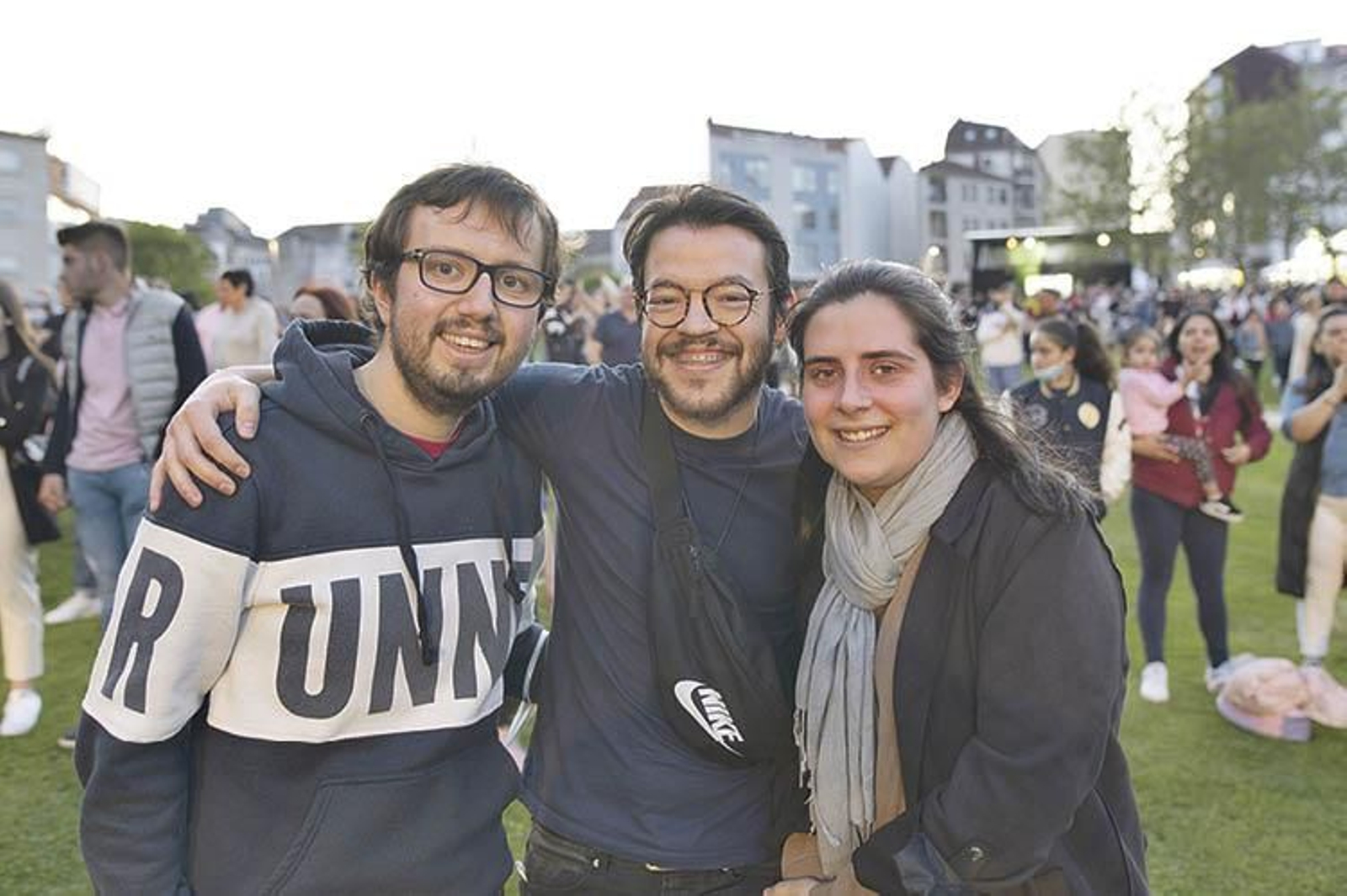 Julen, David y Laura.