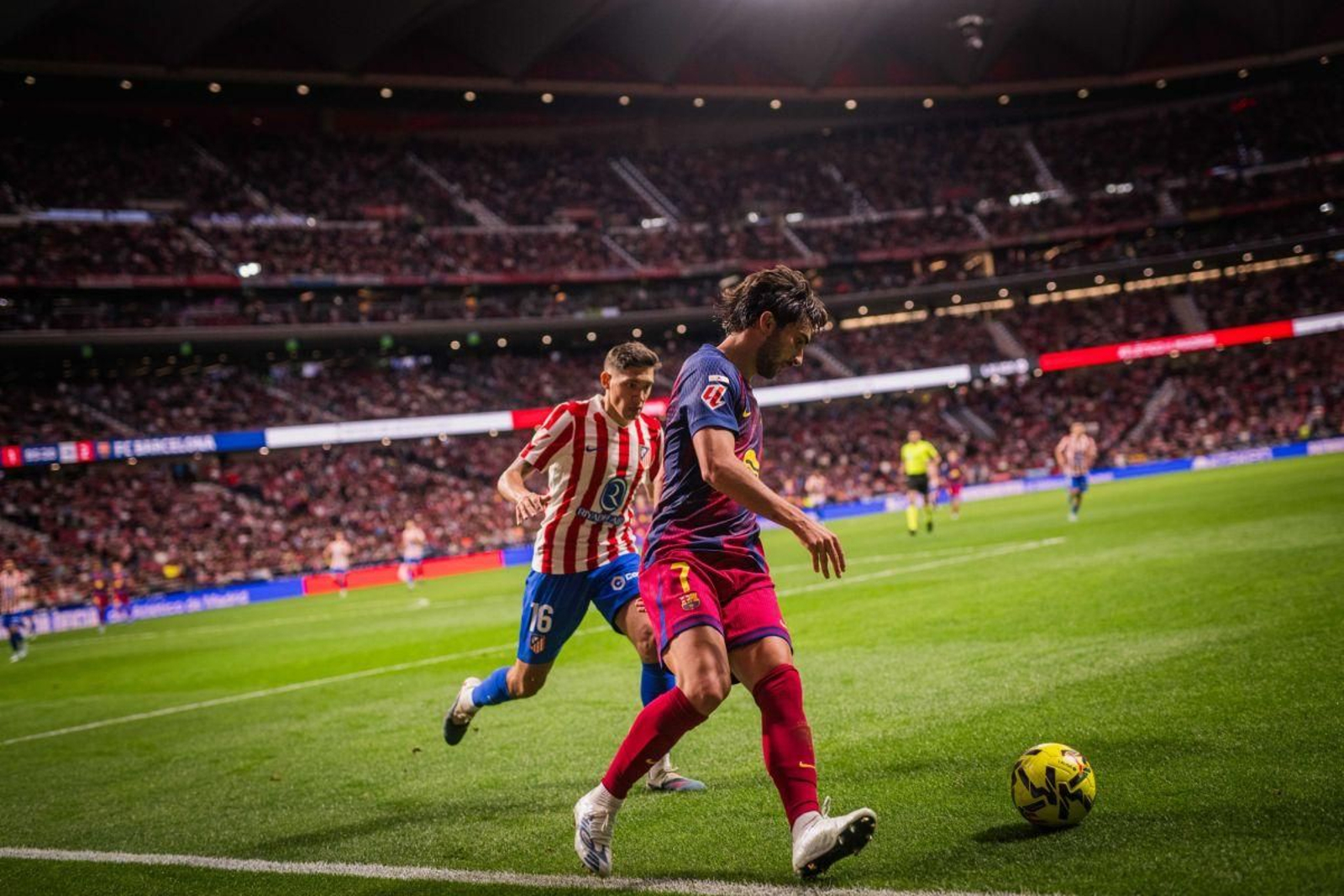 El equipo colchonero dio una dentellada a la eliminatoria con su victoria por 0-2 en el partido de ida.