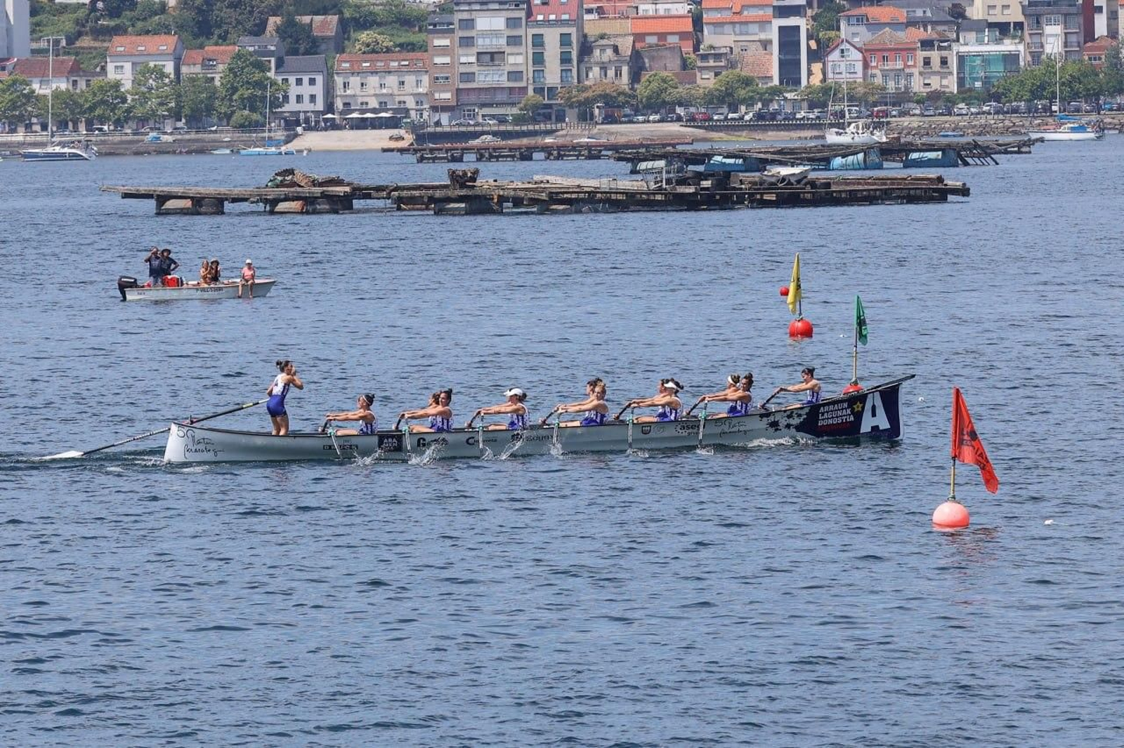 Galería | Meira corona a Arraun Lagunak y Orio en el Campeonato de España de Traineras