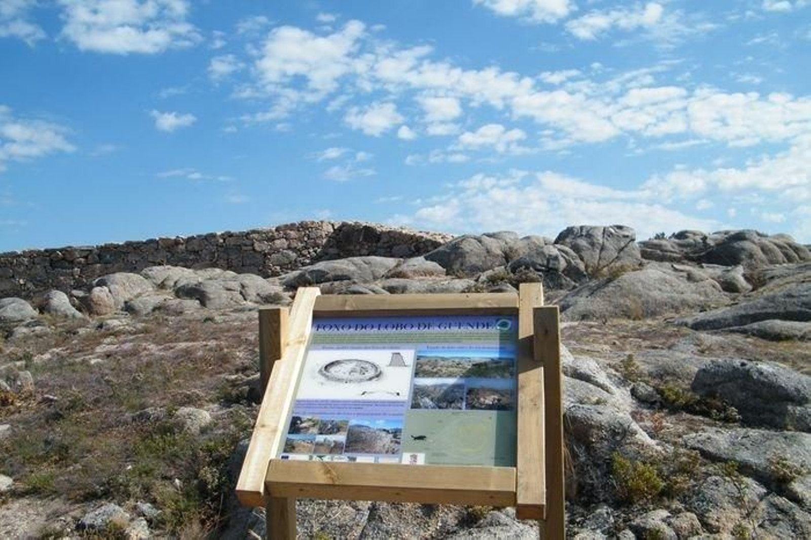 El "foxo" de Guende, fue objeto de una primera intervención en el verano de 2015.