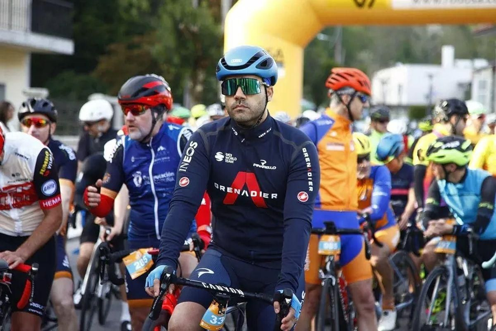 Participantes en la Ourense Strade Termal.