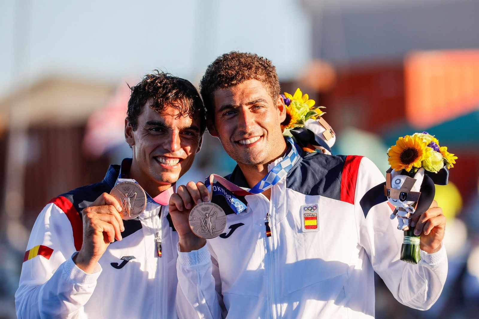 Jordi Xammar y Nico Rodríguez. EFE