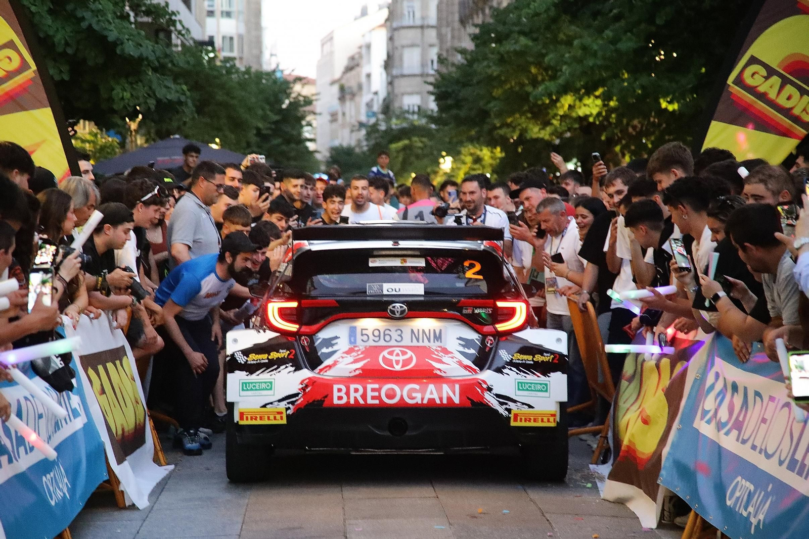 Galería | Arrancan los motores con la ceremonia de inauguración del Rally de Ourense, en fotos
