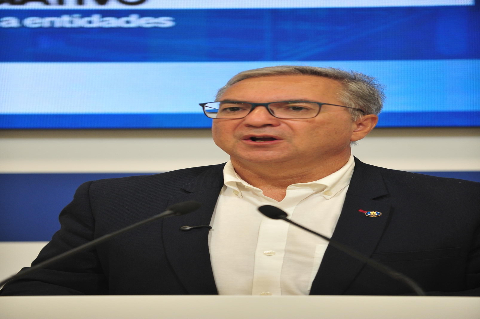 El presidente provincial, Luis Menor.