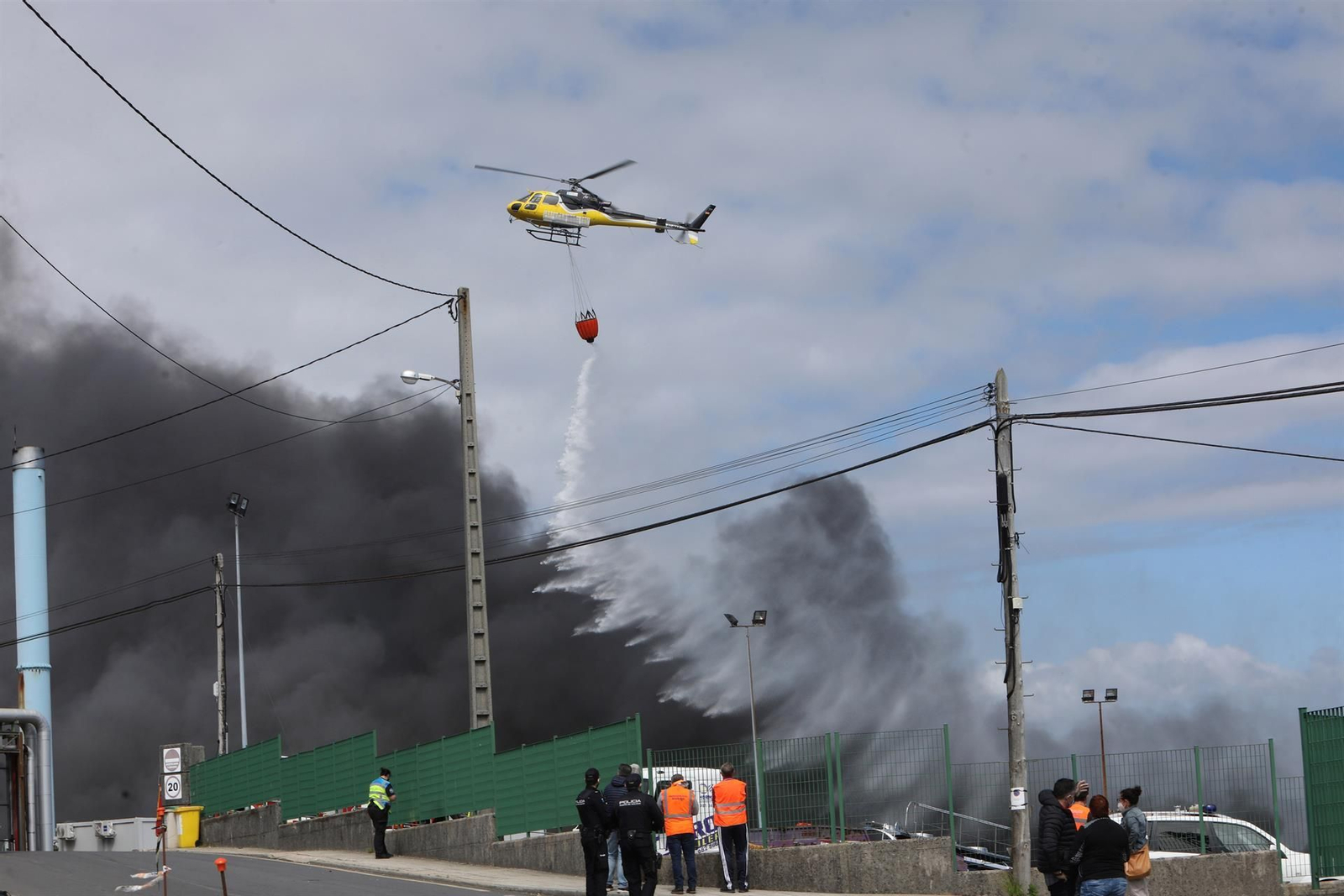 Inceido en la nave de Jealsa Rianxeira.