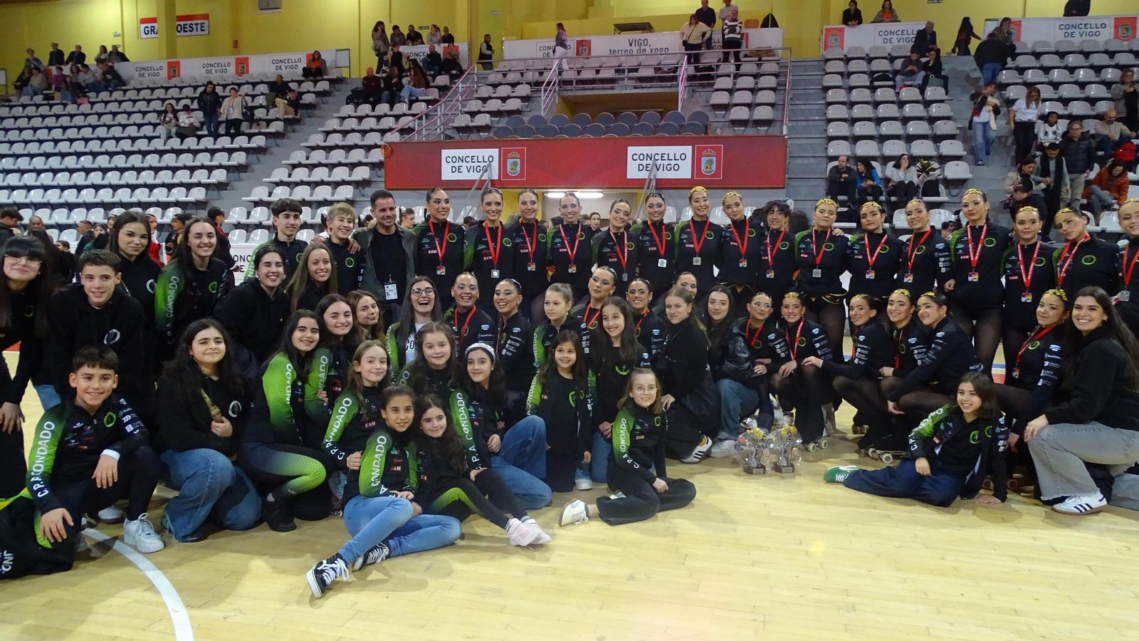 El Club Condado en el Campeonato Gallego.