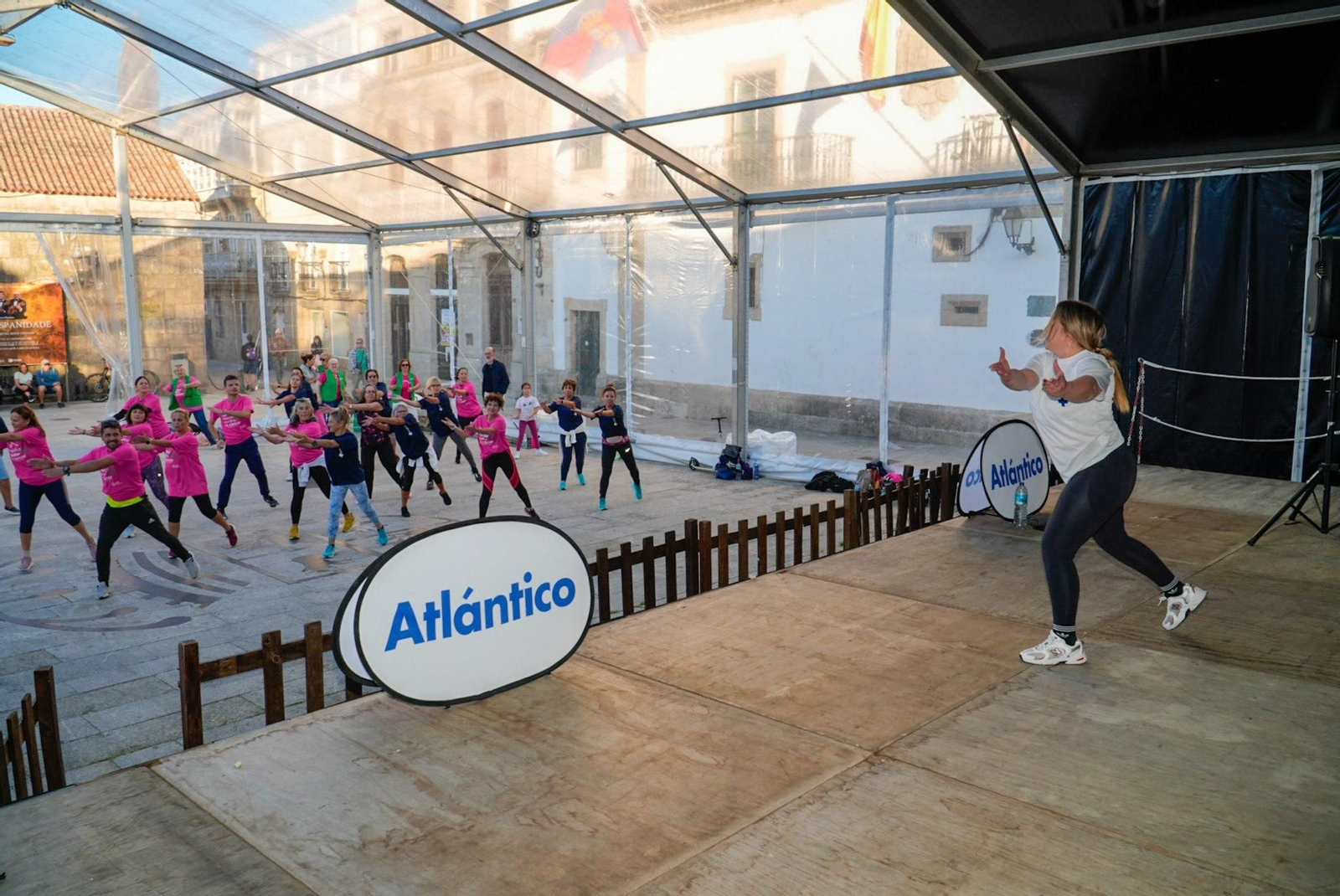 Galería | Baiona se mueve al ritmo de zumba con +Deporte Atlántico