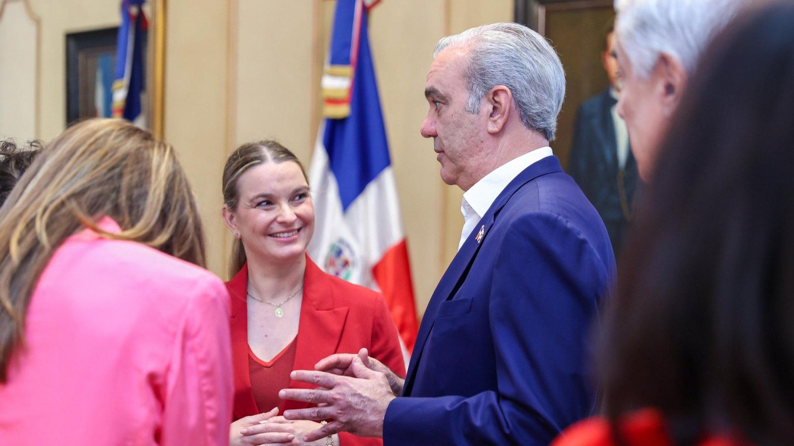 Prohens con el presidente de la República Dominicana