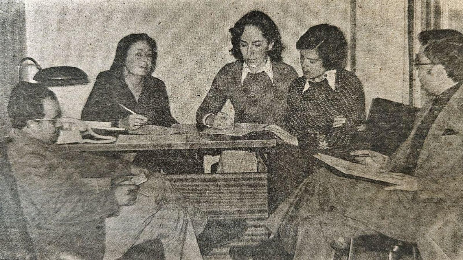 Impulsores del Club Recreativo”As Burgas”.