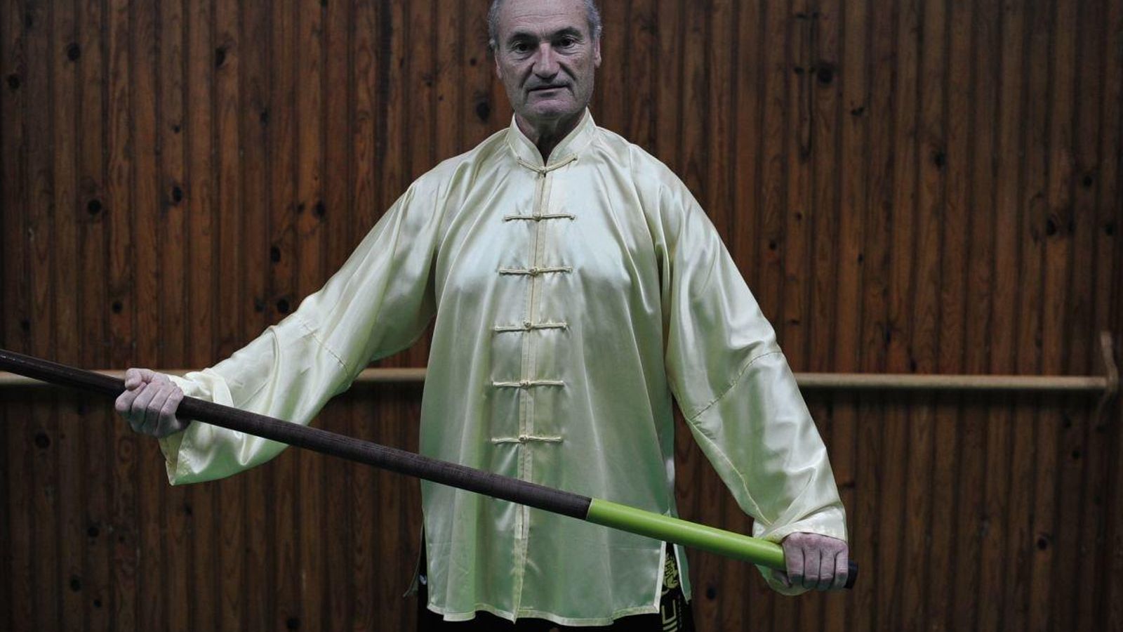 José Gago, en el gimnasio Dinamic.