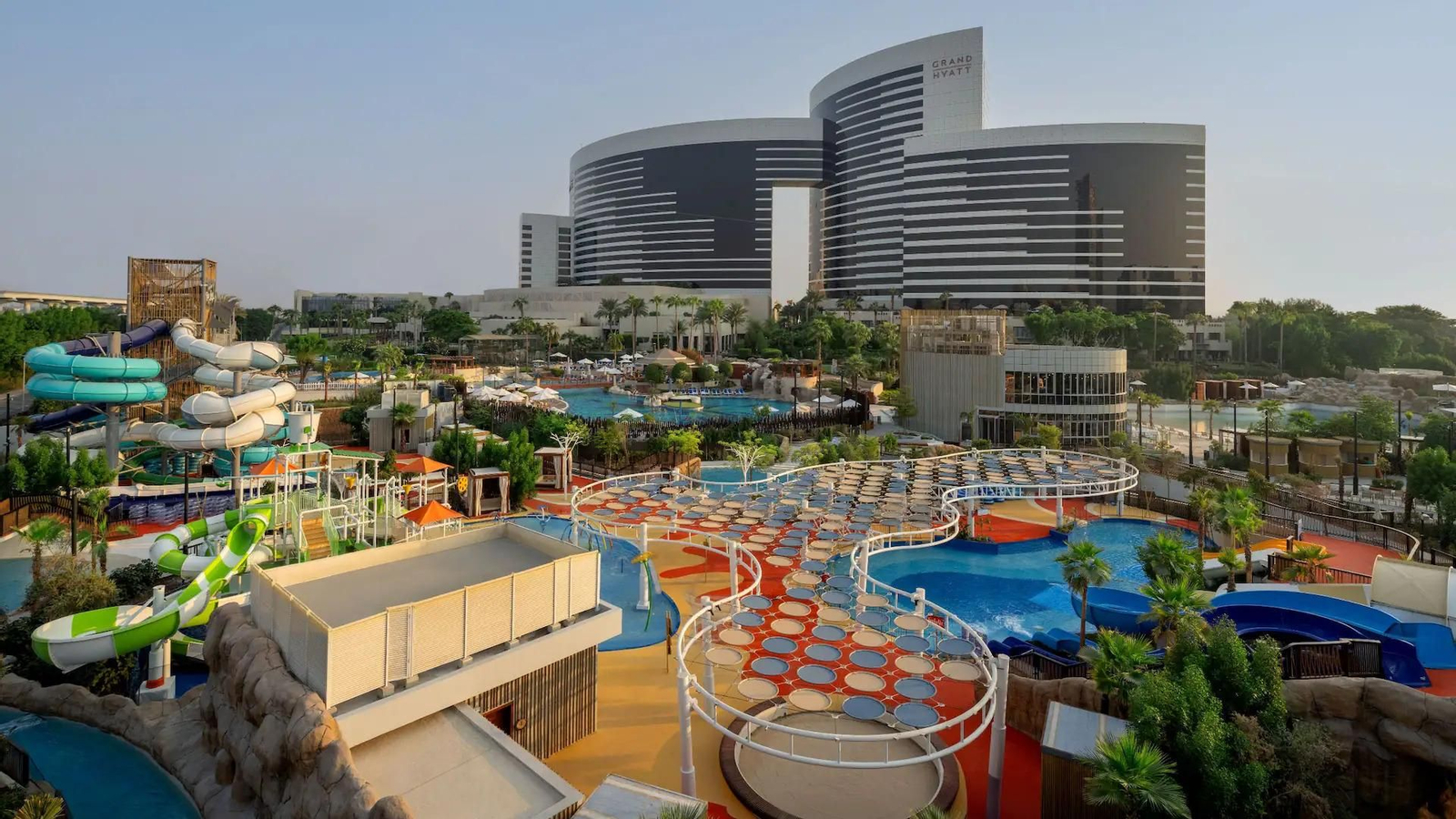 El nuevo parque acuático del Grand Hyatt Dubai