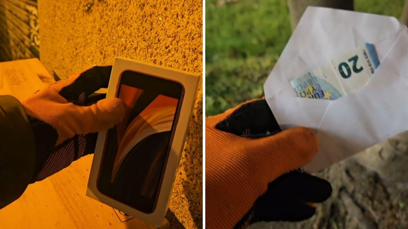 Los regalos que el usuario deja por Ourense