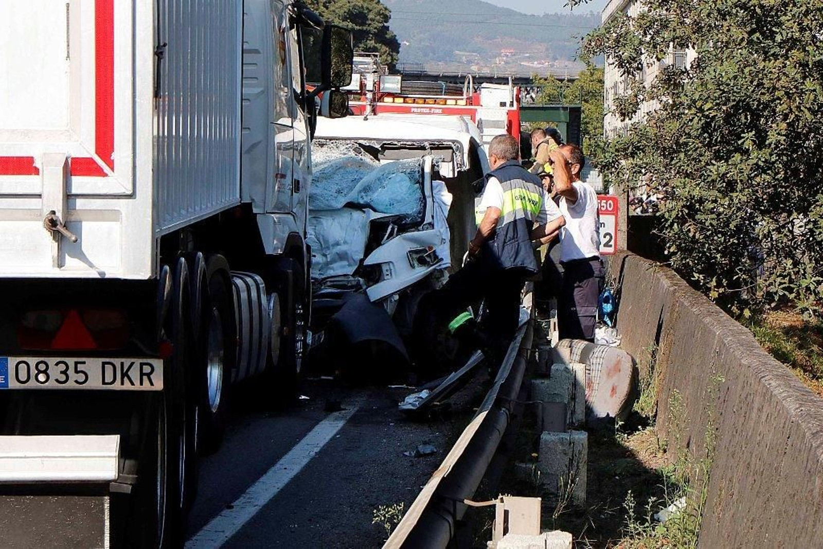 Accidente mortal en Redondela - JV Landín 3