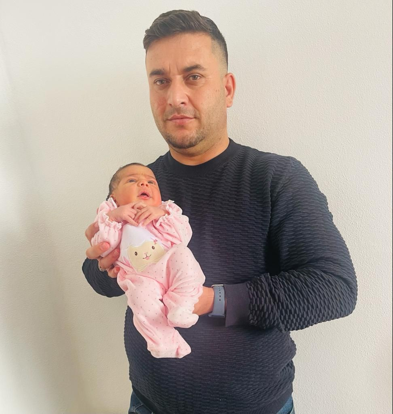 Sara, la última bebé del 2021 nacida en O Barco.