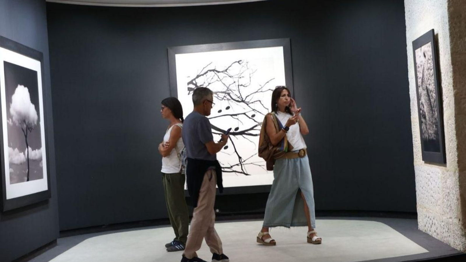 La exposición “La naturaleza de las cosas” abrió ayer en la sala del García Barbón.