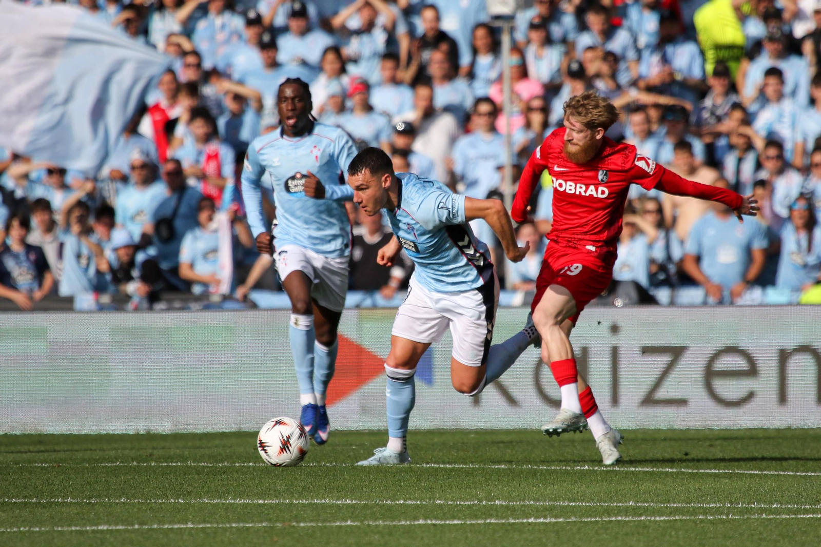 Galería | La goleada del Friburgo puso fin al sueño europeo del Celta