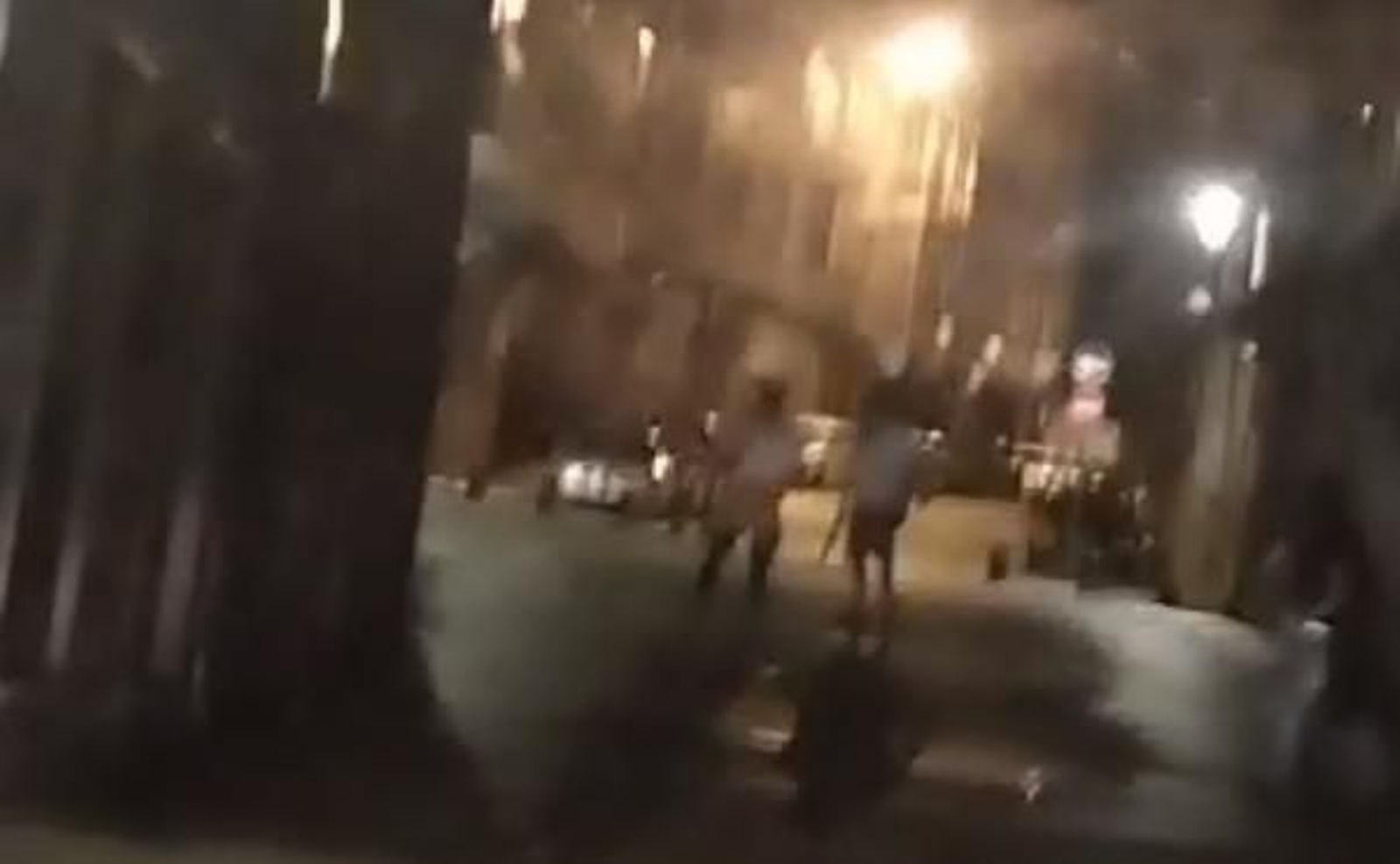 Una imagen de la pelea del fin de semana en Ourense.