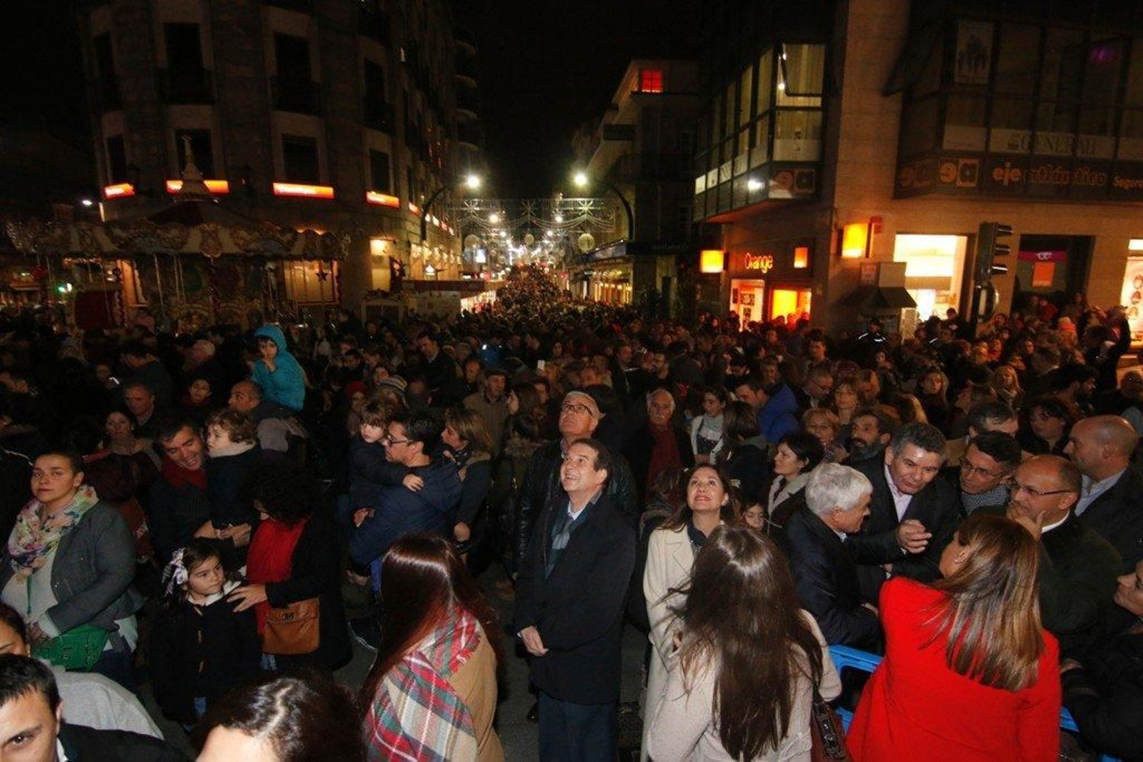 Encendido de las luces de Navidad Foto JV Landín 006