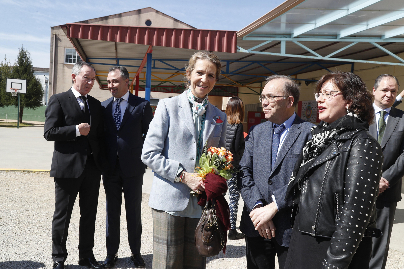 La infanta Elena, en Ponteareas // JV Landín