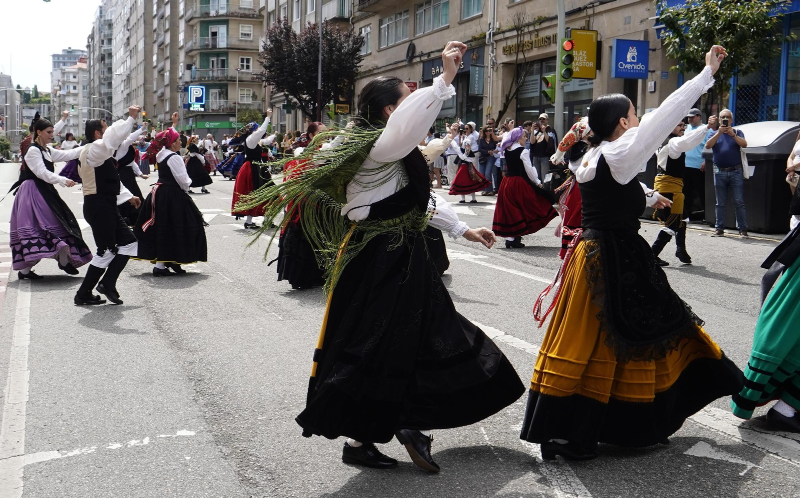 Galería | Vigo celebra el Día de la Muiñeira a lo grande