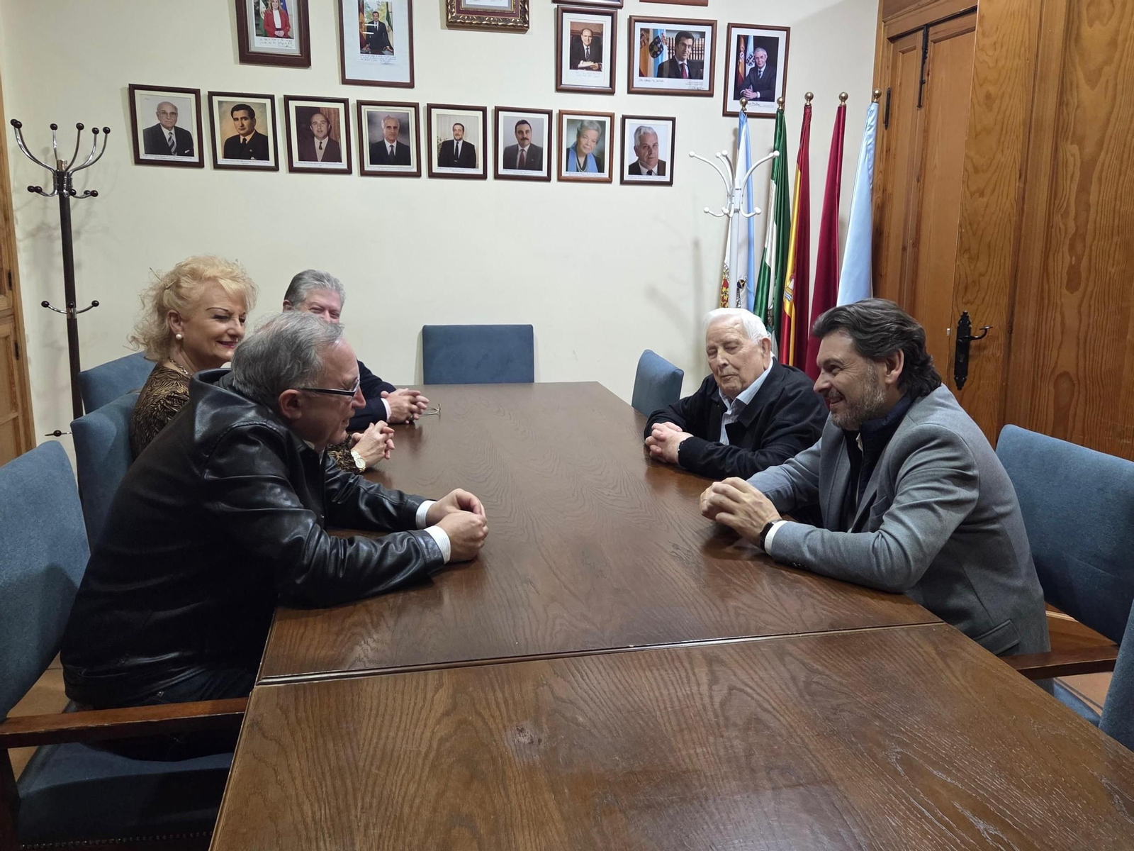 Reunión en el Lar Galego de Sevilla
