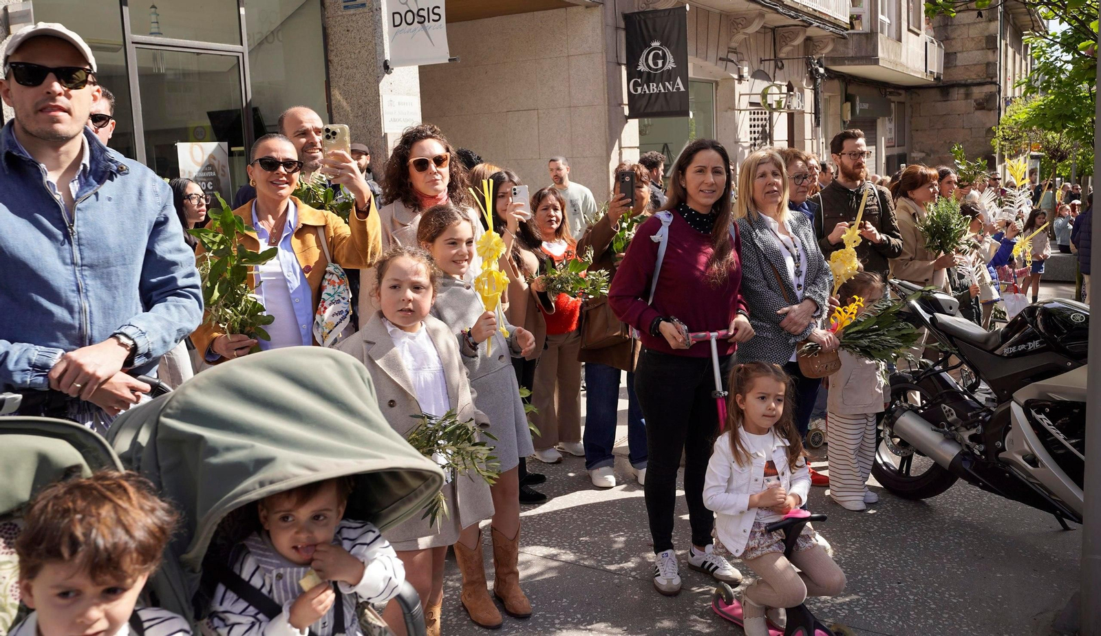 Galería | La Borriquita llena de fe y color las calles de Vigo