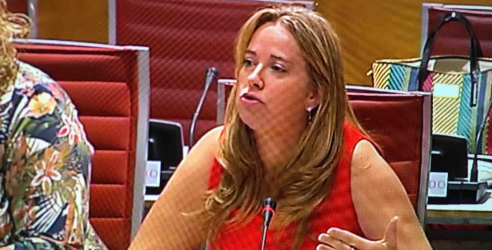 La senadora popular, Cristina Ayala Santamaría