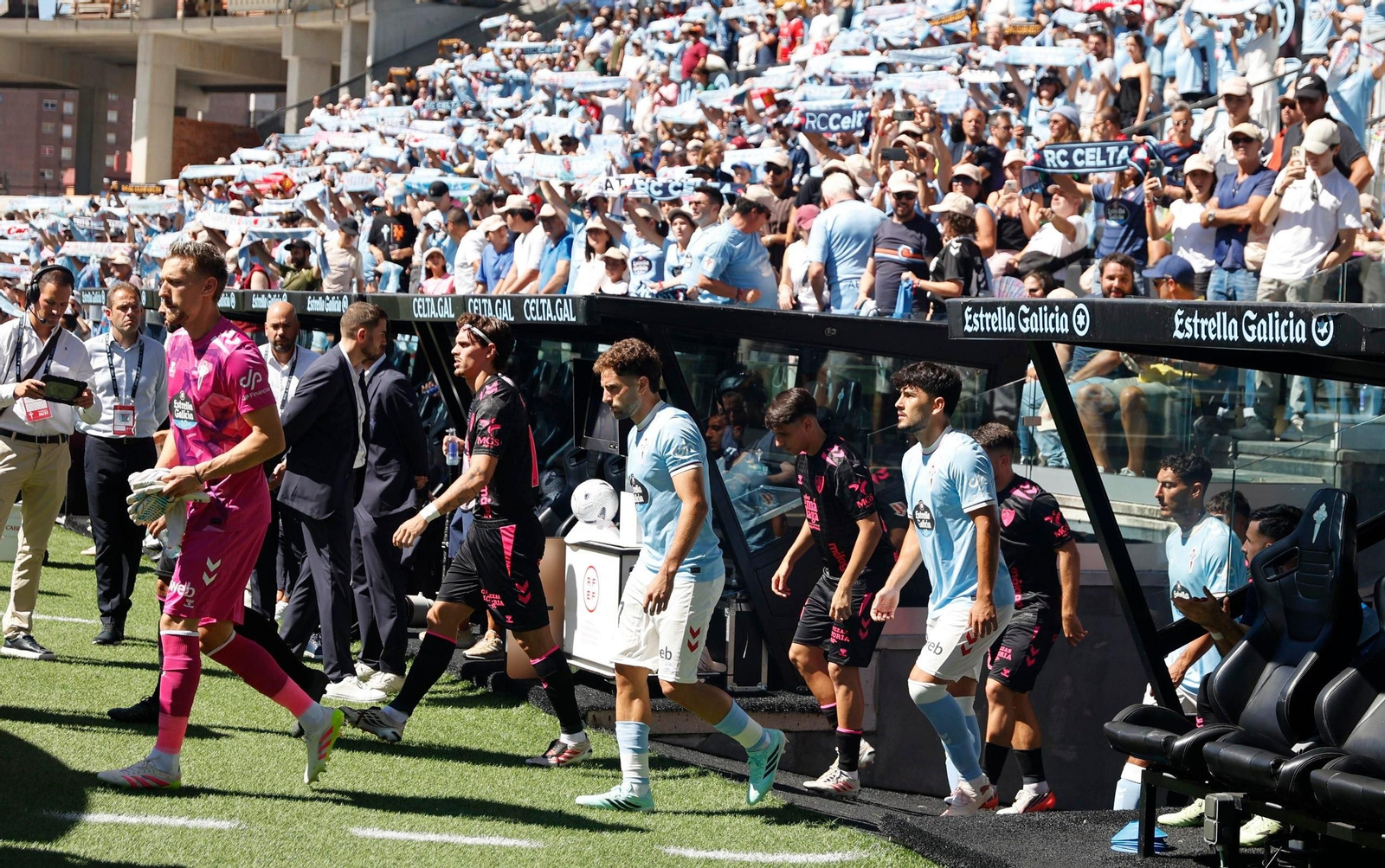 Galería | El partido entre el Celta y el Málaga en Balaídos