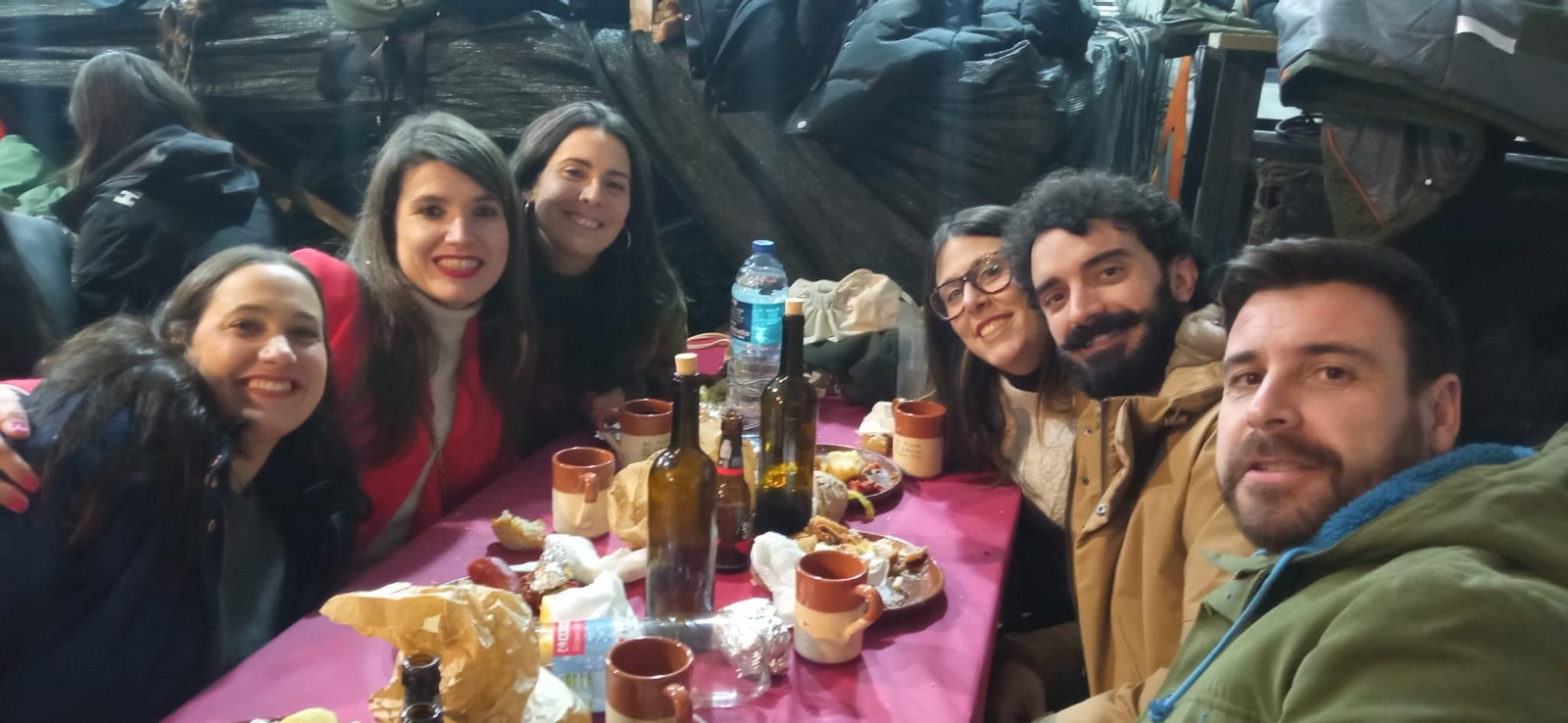 Galería | Cocido para combatir la borrasca Ingrid en Piñeiro