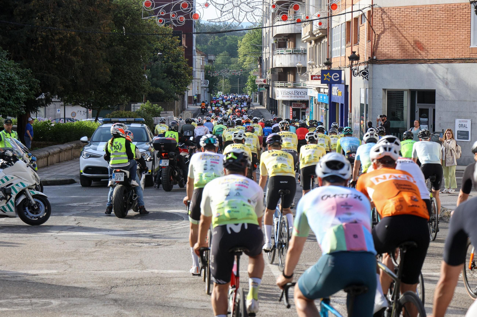 Galería | La marcha Álvaro Pino reunió a más de 500 ciclistas en Ponteareas