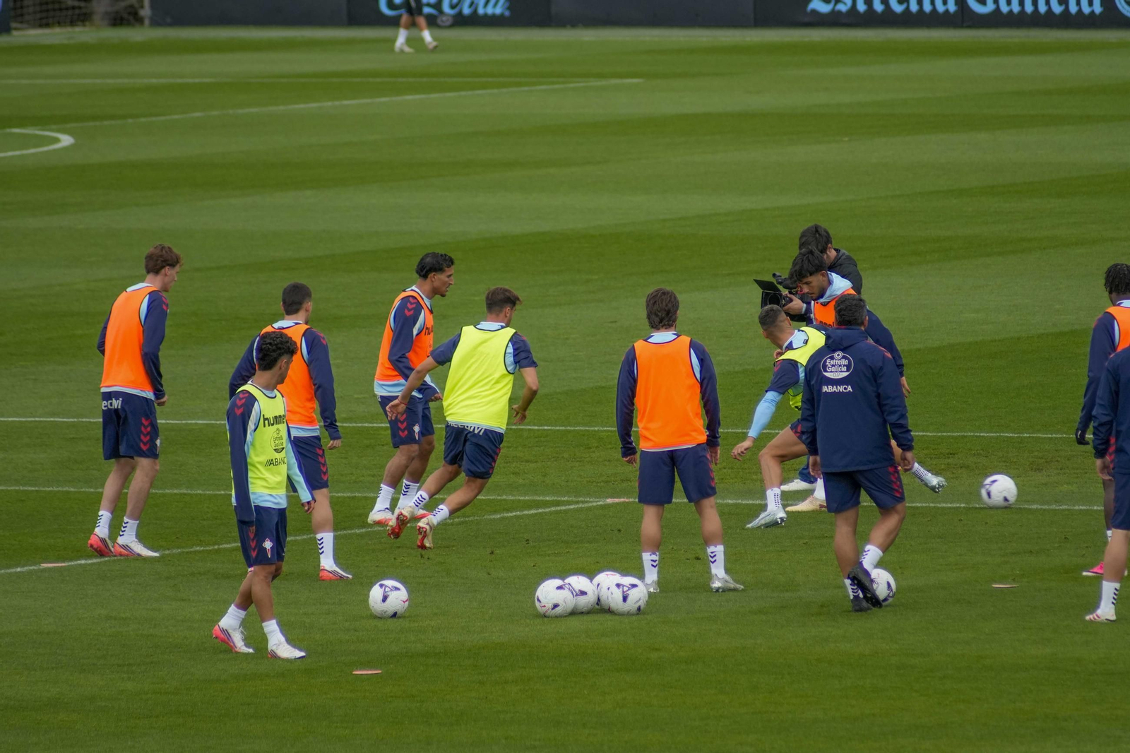 Galería | El Celta prepara su duelo ante Osasuna con Driouech ya incorporado