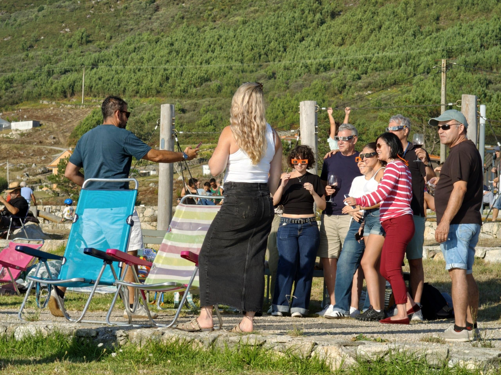 Galería | Así vivió Vigo y su área el histórico eclipse total