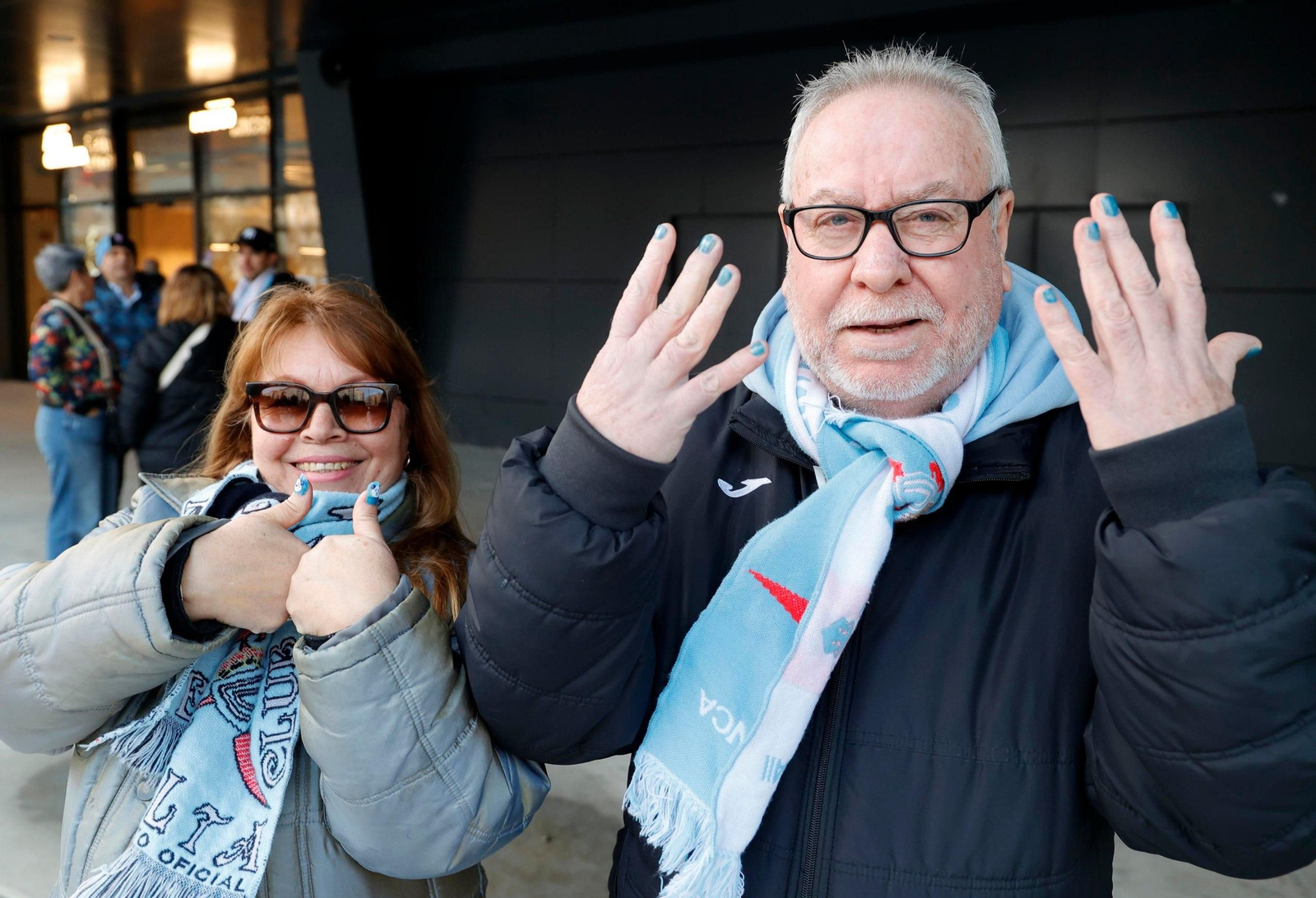 Galería | La afición del Celta saca las uñas contra la homofobia