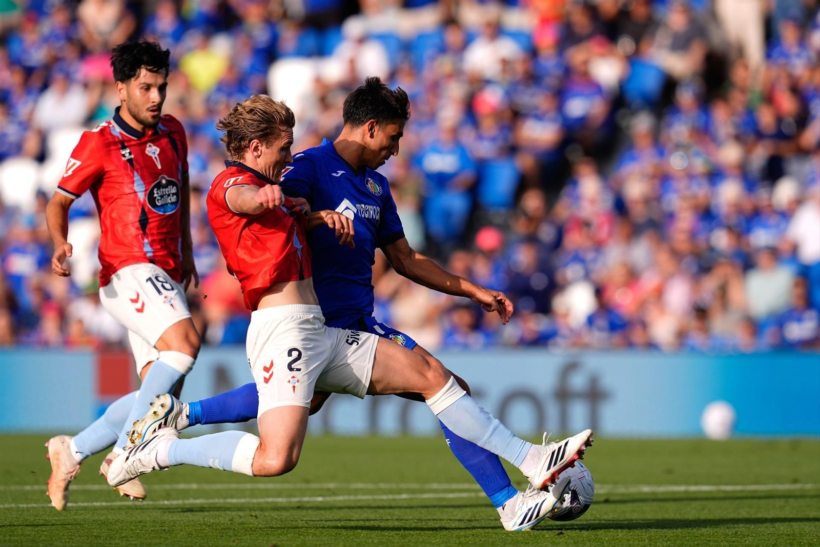 Galería | El Celta se atasca ante el Getafe