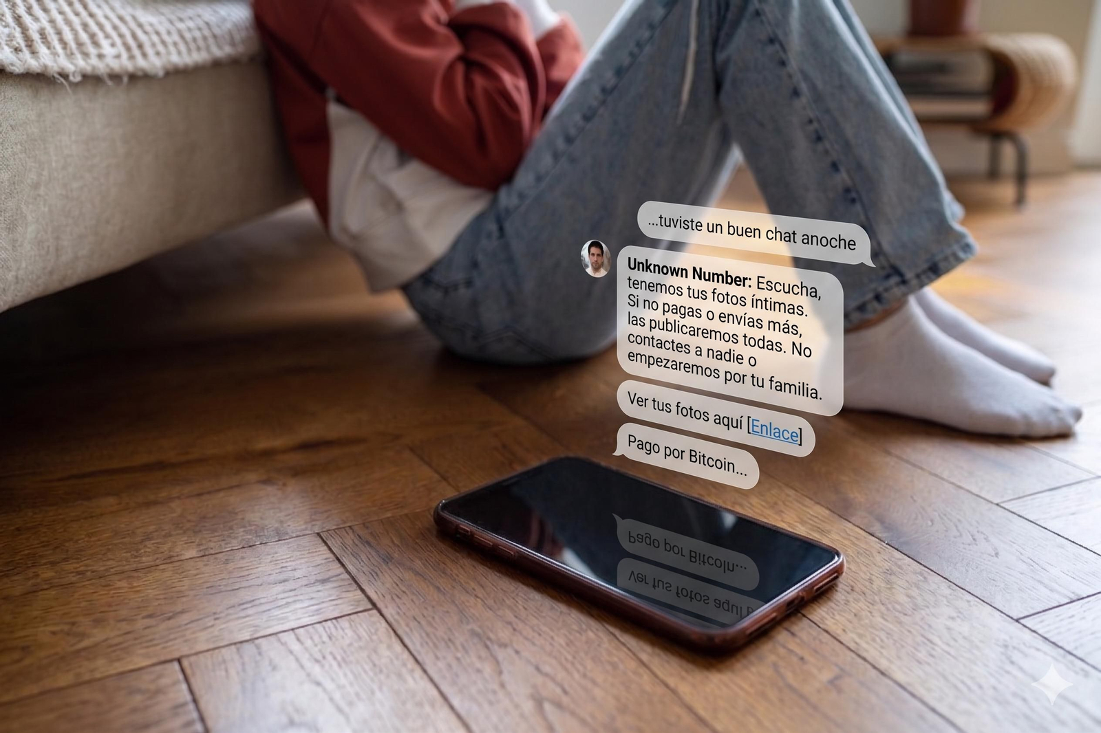 Los menores víctimas de sextorisón son cada vez más habituales.