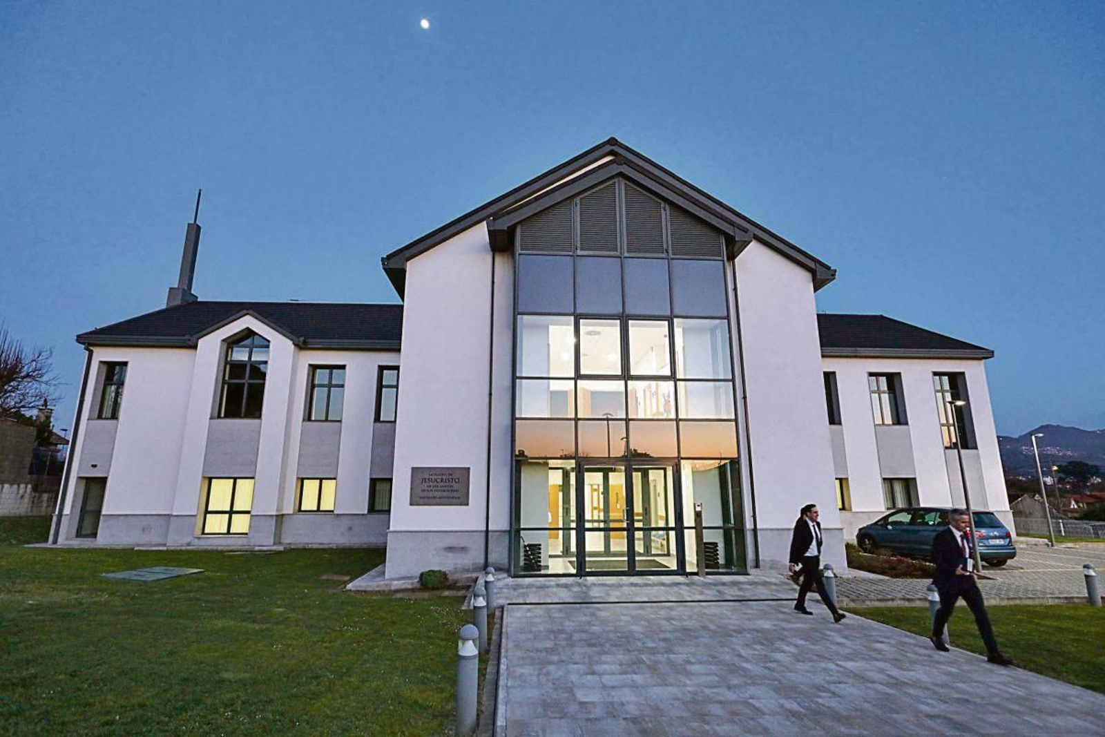 Iglesia para la religión mormona en Alcabre.