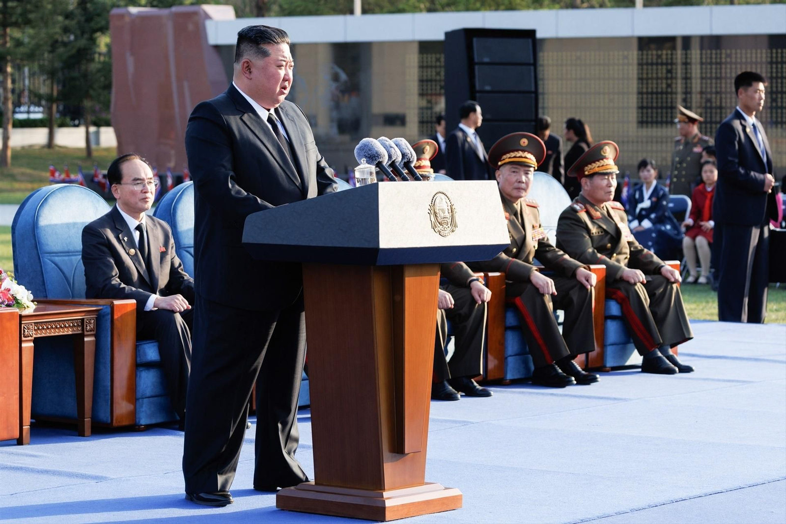 El líder supremo de Corea del Norte, Kim Jong Un