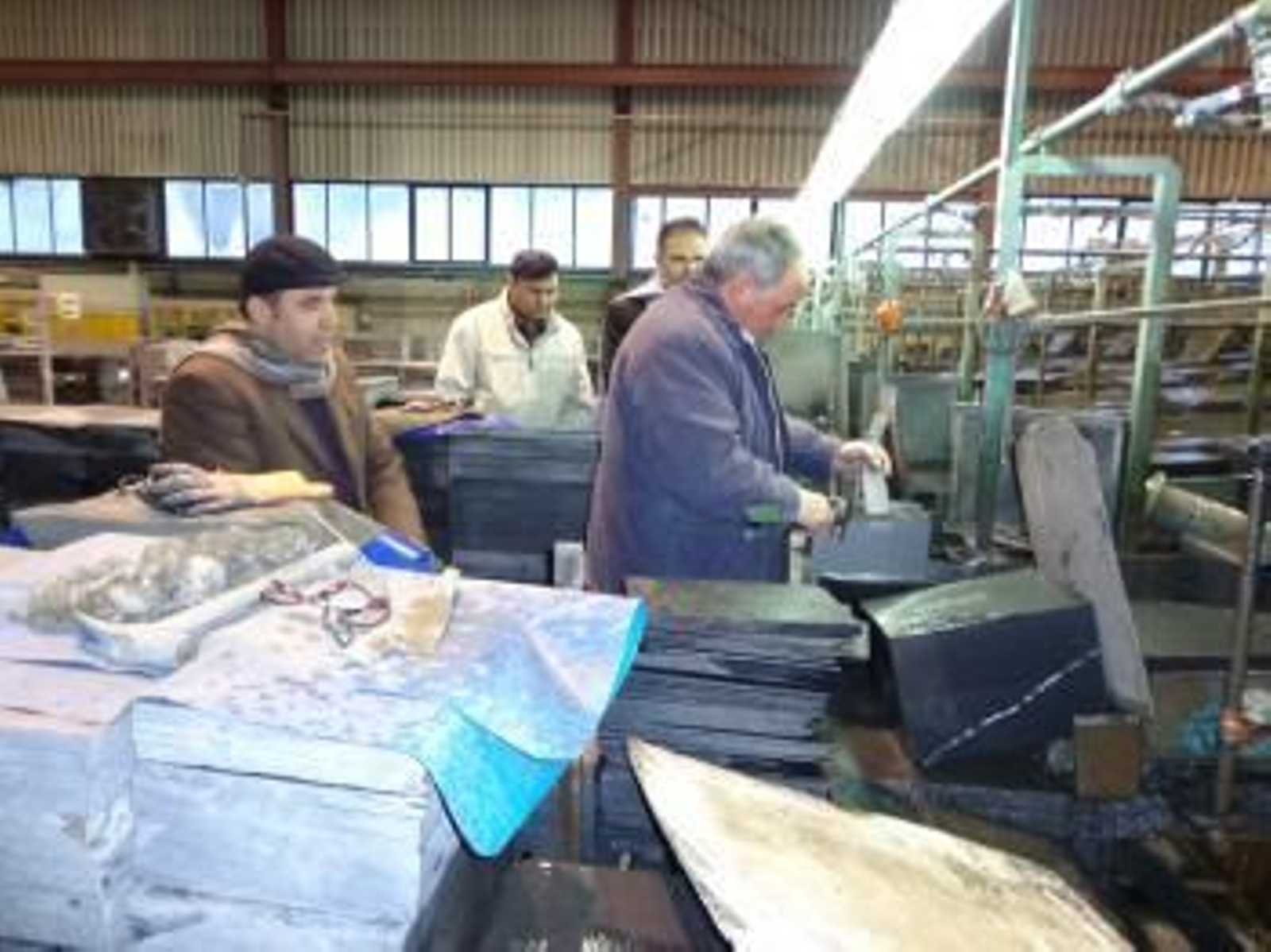 Visita a la factoría de Cupa.