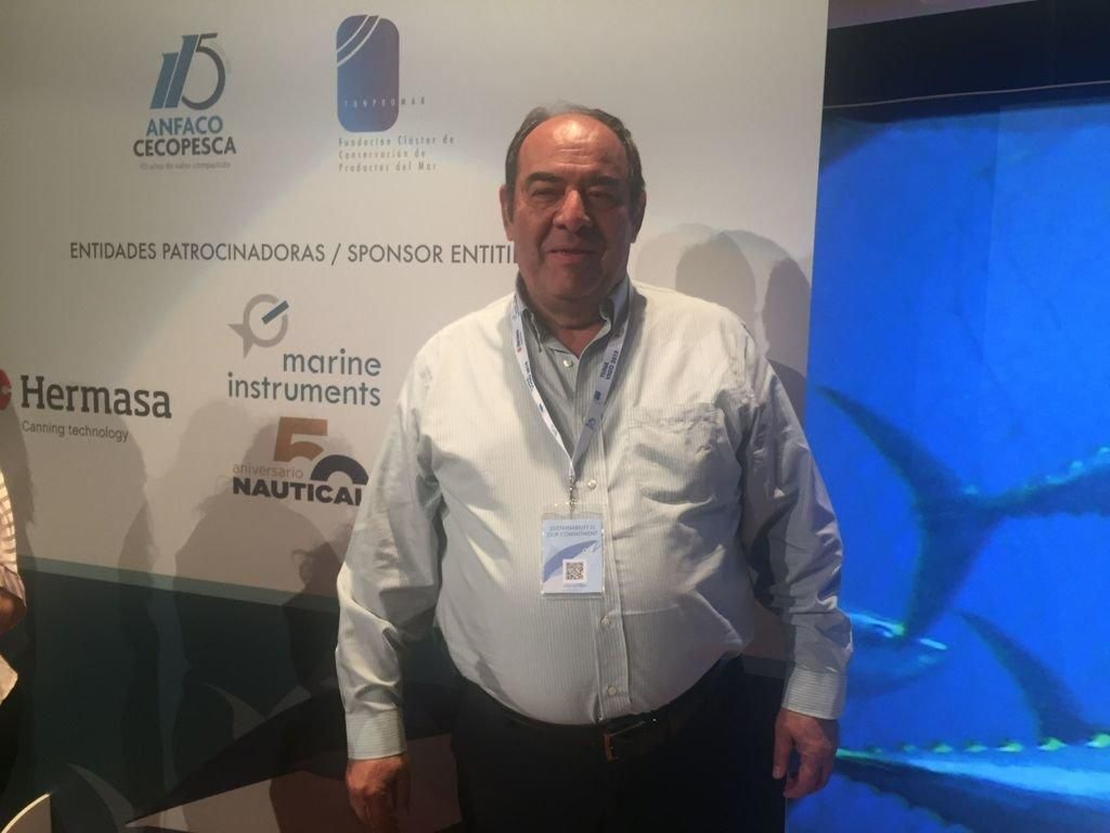 Guillermo Compeán, ayer en Vigo.