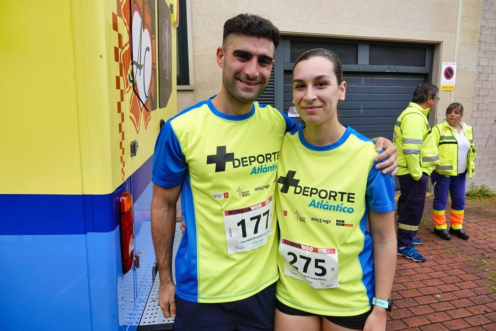 Participantes en la Vigo+11 en Coia.