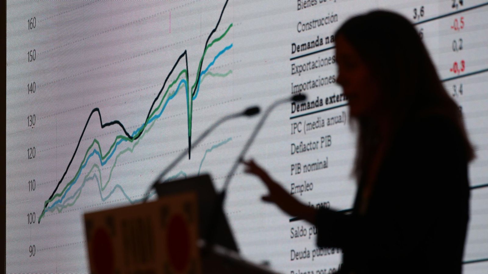 Luciana Taft, consultora de AFI, en un momento de su intervención.