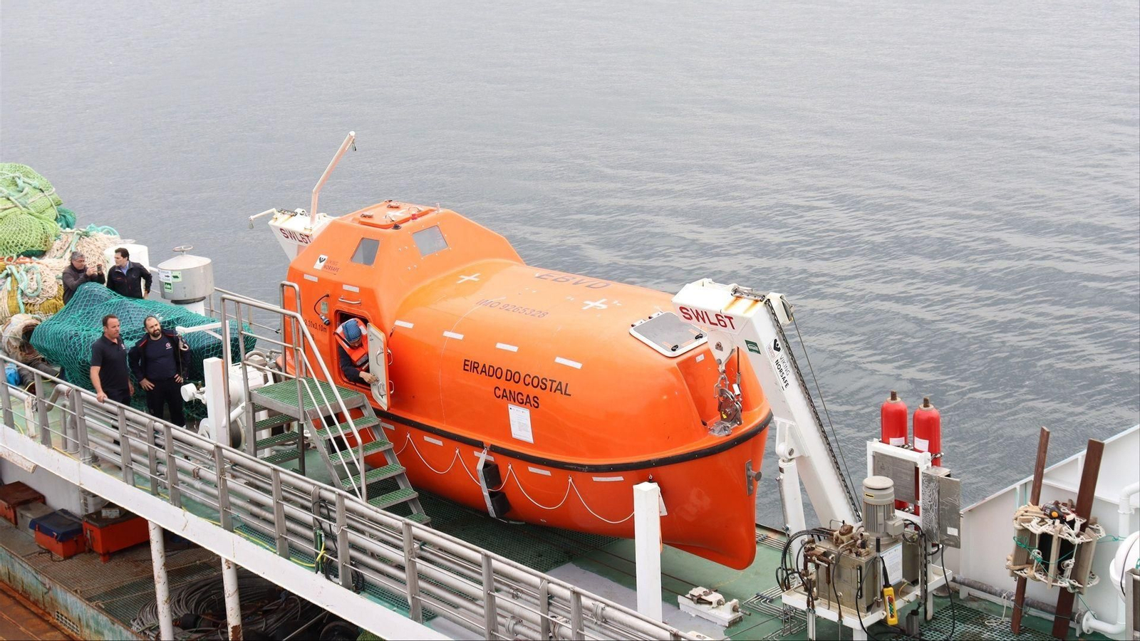 El nuevo bote salvavidas.