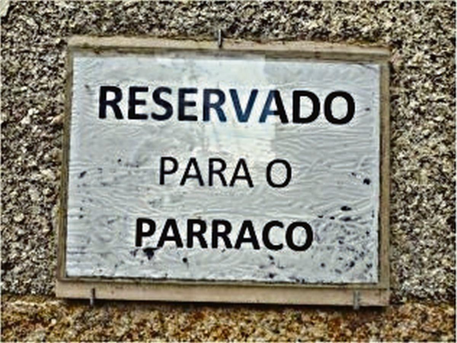 Párroco del Ribeiro declarando una zona BIC.