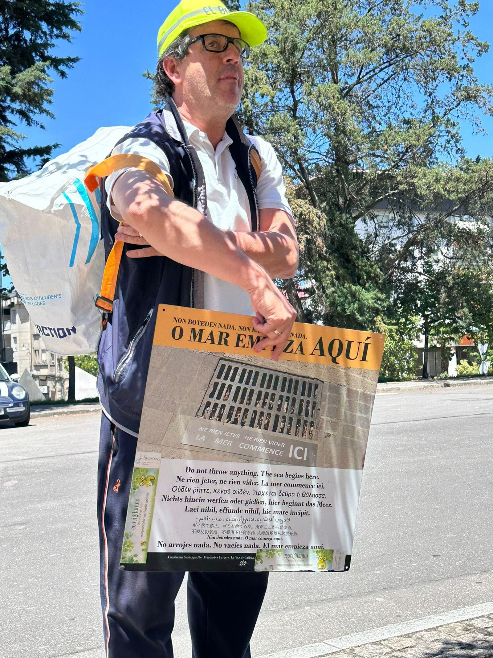 Recogida de colillas de Ecovigilantes