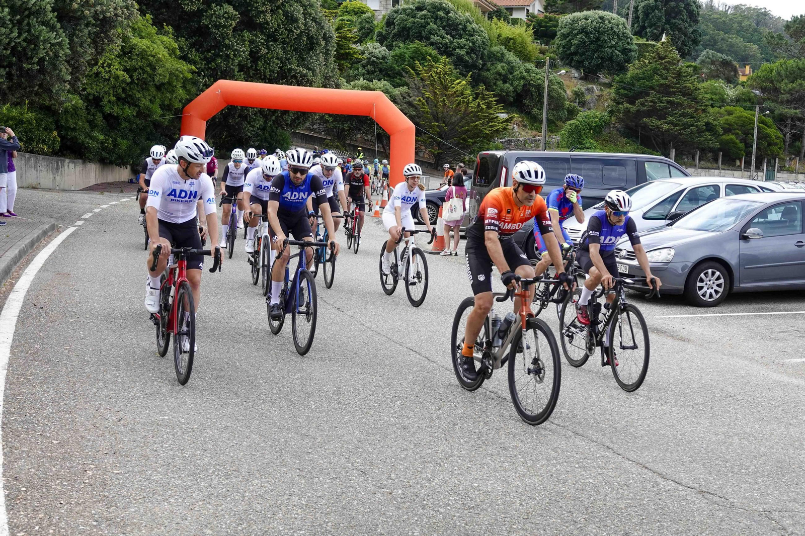 Galería | El ciclismo se da cita en Baixo Miño con el Desafío Talaso Atlántico